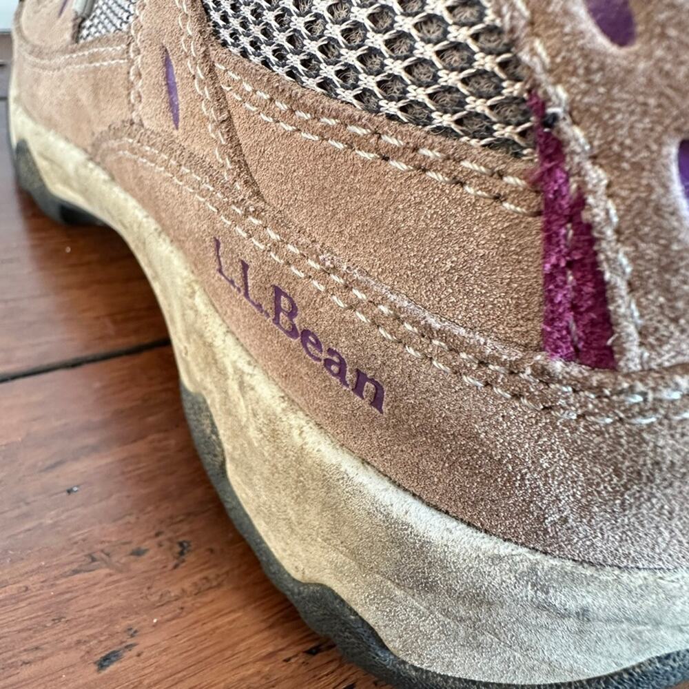 LL Bean Womens 7M Trail Model 4 Ventilated Low Hiking Trail Sneaker 299641 - Picture 7 of 10